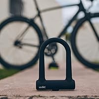 Vista 6 de ULAC Brooklyn - Bloqueo en U para bicicleta de peso pluma, con sistema de soporte de transporte para un transporte versátil