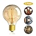Produktbild Edison Glühbirne, LATTCURE Edison Vintage Glühbirne E27 40W Warm Licht Dekorative Glühbirne für Retro Beleuchtung im Haus Café Bar Musikzimmer Restaurant Hochzeit Dekorationen usw - 3 Stück