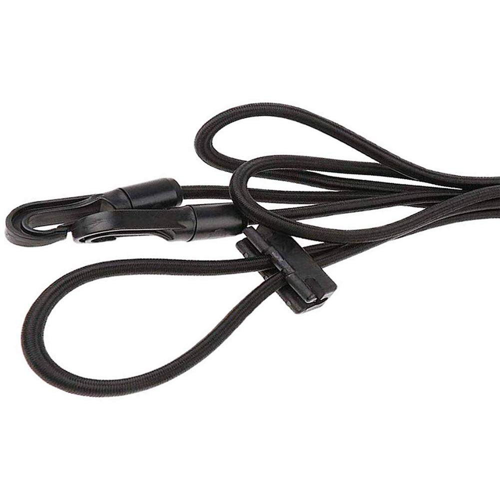 Redini da cavallo 3 m elastico collo corda regolabile addestramento collare nero