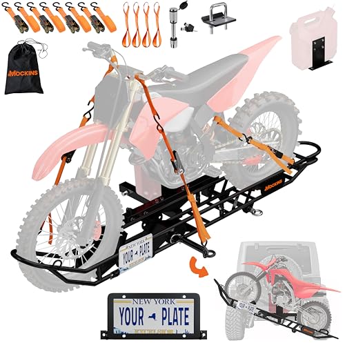 Mockins 83' Tilting Motorcycle Hitch Carrier...