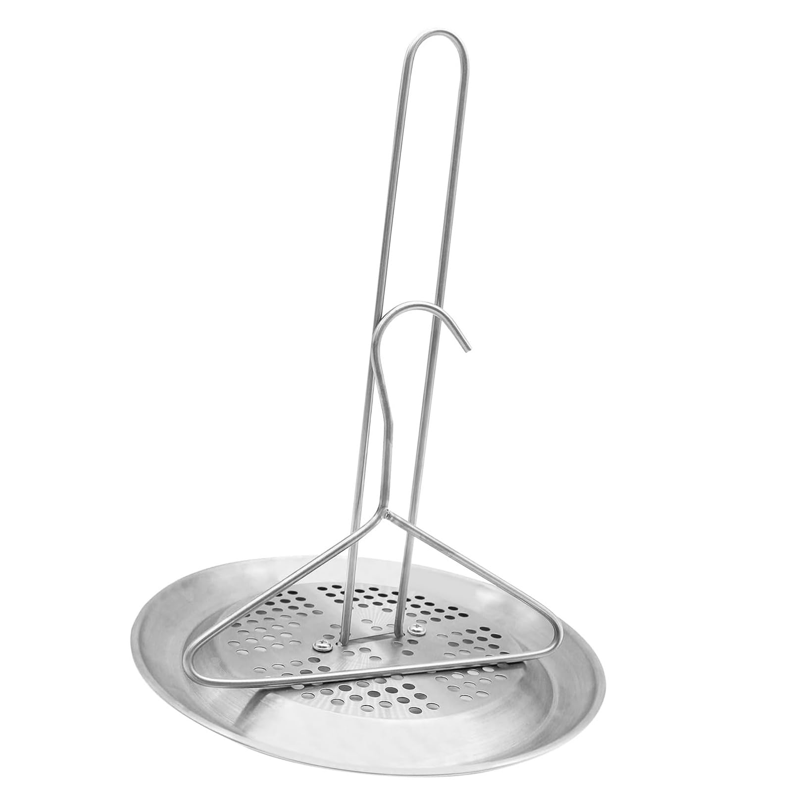 Tfaoys Multicolor Large Capacity Turkey Frying Accessory Chicken Roasting Rack Metal Texture Great For Family Gatherings And Outdoor Bbqs Vertical Poultry Grill