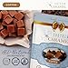 Southern Caramel Coffee Caramels, Soft Buttery Gourmet Caramel Candy Infused with Rich Coffee Flavor, Handcrafted, Small Batch, Gluten Free, No Corn Syrup, Individually Wrapped, Gift Ready, 8 oz (Pack of 1)
