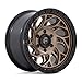 D841 17X9 6X5.5 BRNZ-BLK-RG 1MM Custom Wheel