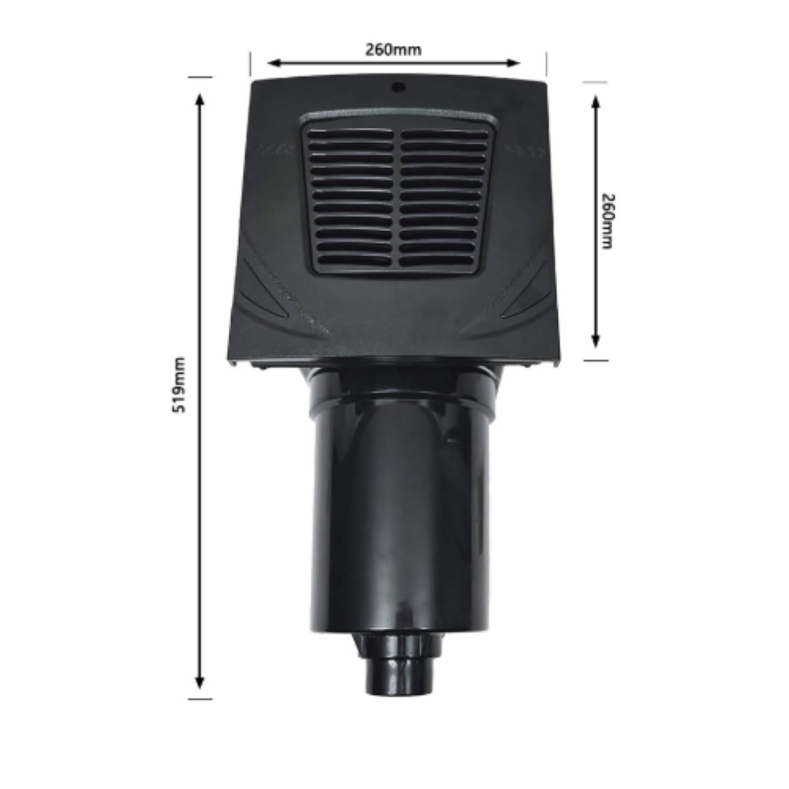 Cartuccia Filtrante Lavabile Riutilizzabile Cartuccia Filtrante Flessibile Filtro in Schiuma Piscina per Spa, Filtro Singolo