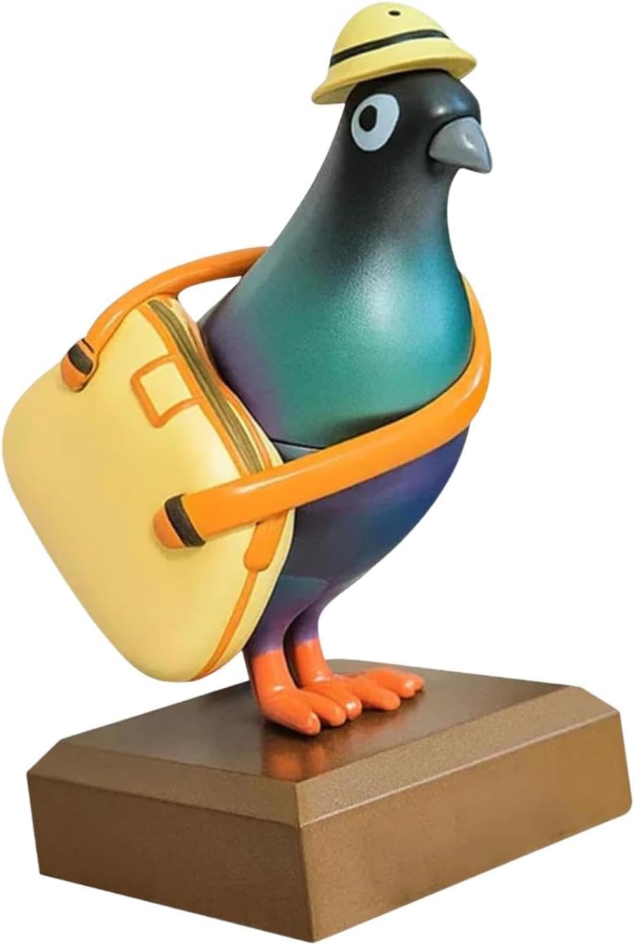 Office Desk Note Holder Resin Mini Sculpture