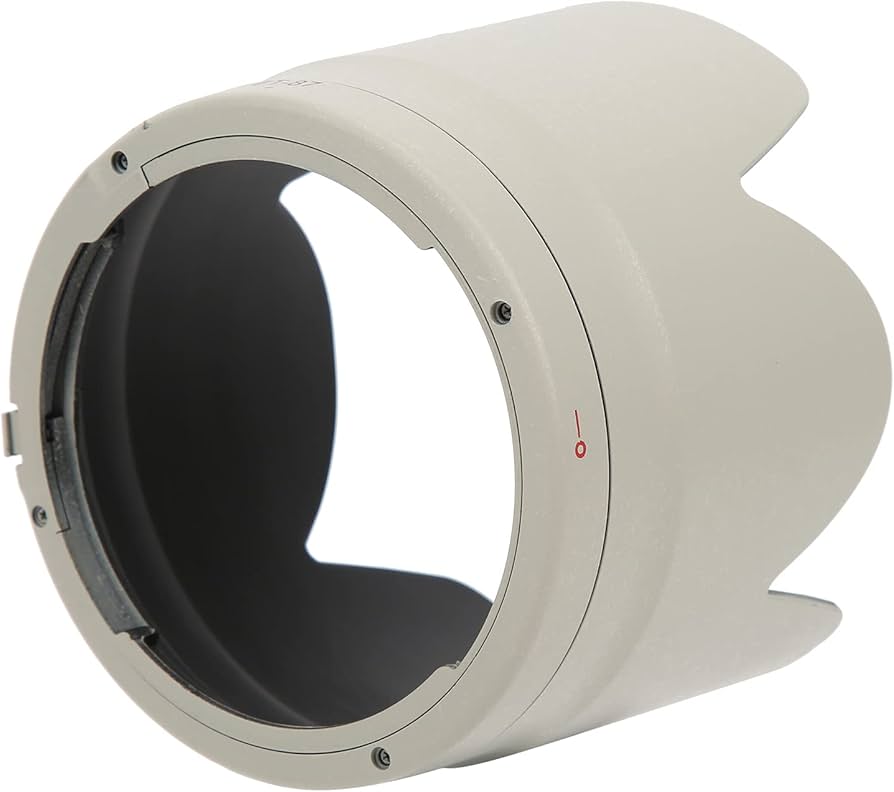 Pare-Soleil Réversible LANTRO JS Pour Objectif Canon EF 70-200mm F/2.8 L USM | Protection Contre Reflets, Brume Et Chocs | Matériau ABS Léger