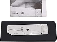 Vista 8 de Precisión de acero inoxidable V-WAC Tipo Undercut Single Fillet Weld Profundidad Soldadura Medida Herramientas de inspección (pulgadas)