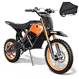 EILLEO Electric Dirt Bike for Adults/Teens, 48V...