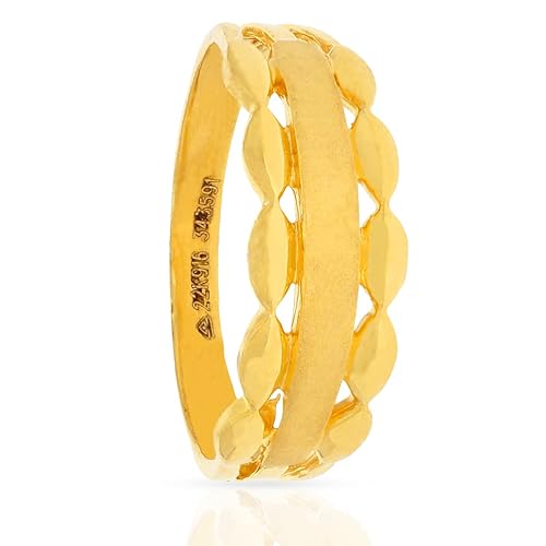 22KT (916) Yellow Gold Ring for Women-_GRINGD21070929a