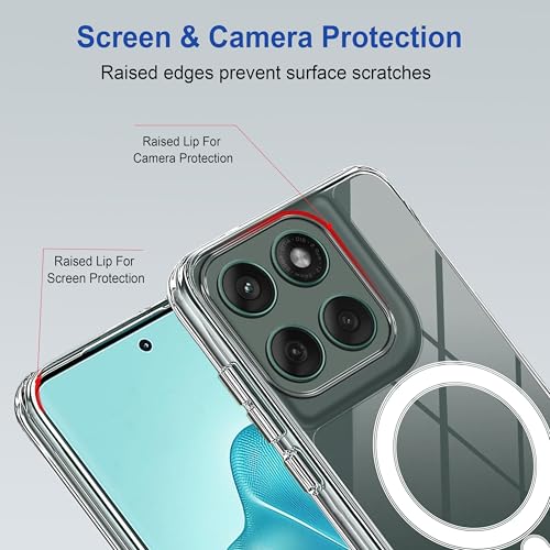 Image of Zapcase Back Case Cover for Motorola Edge 60 Stylus | Compatible for Motorola Edge 60 Stylus Back Cover | Scratch-Resistant | Clear
