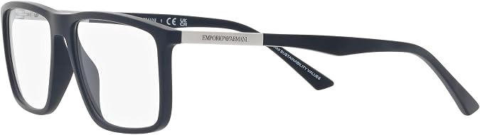 Emporio Armani mens Ea3221 Rectangular Sunglasses