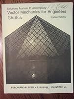 S/M T/A Vector Mechanics for Engineers - Statics -Use296909 0070054207 Book Cover