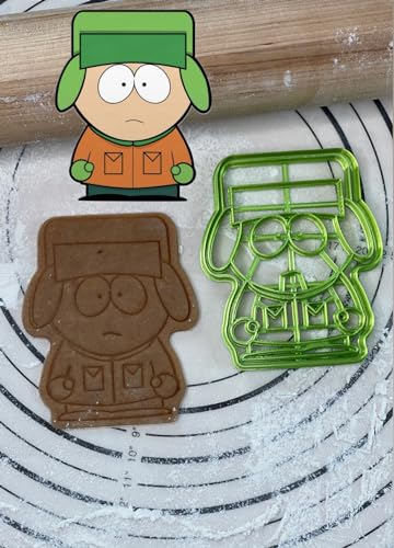 Kyle Broflovski Cookie Cutter & Mold 4-Inch-Scale Produced by 3D Kitchen Art