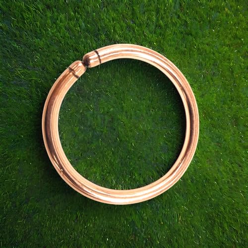 Image of SHINDE EXPORTS Heavy Pure Copper thick Bracelet Bangle Unisex Kada Solid Handmade Cuff for Men & Women