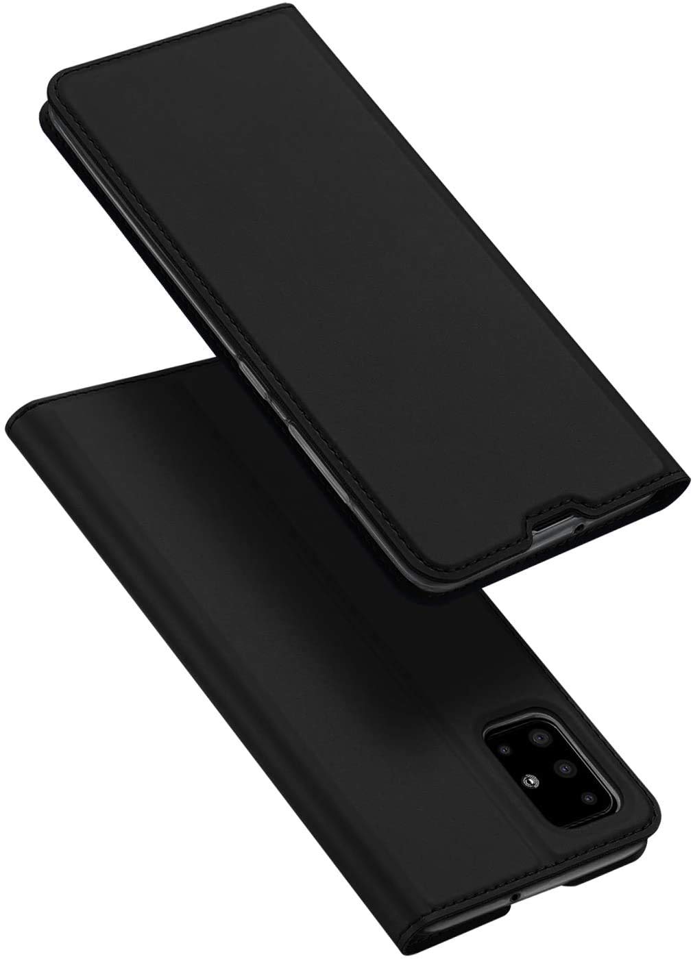 smartlike magnetic Flip Cover for samsung galaxy a51 6.5 - black 1