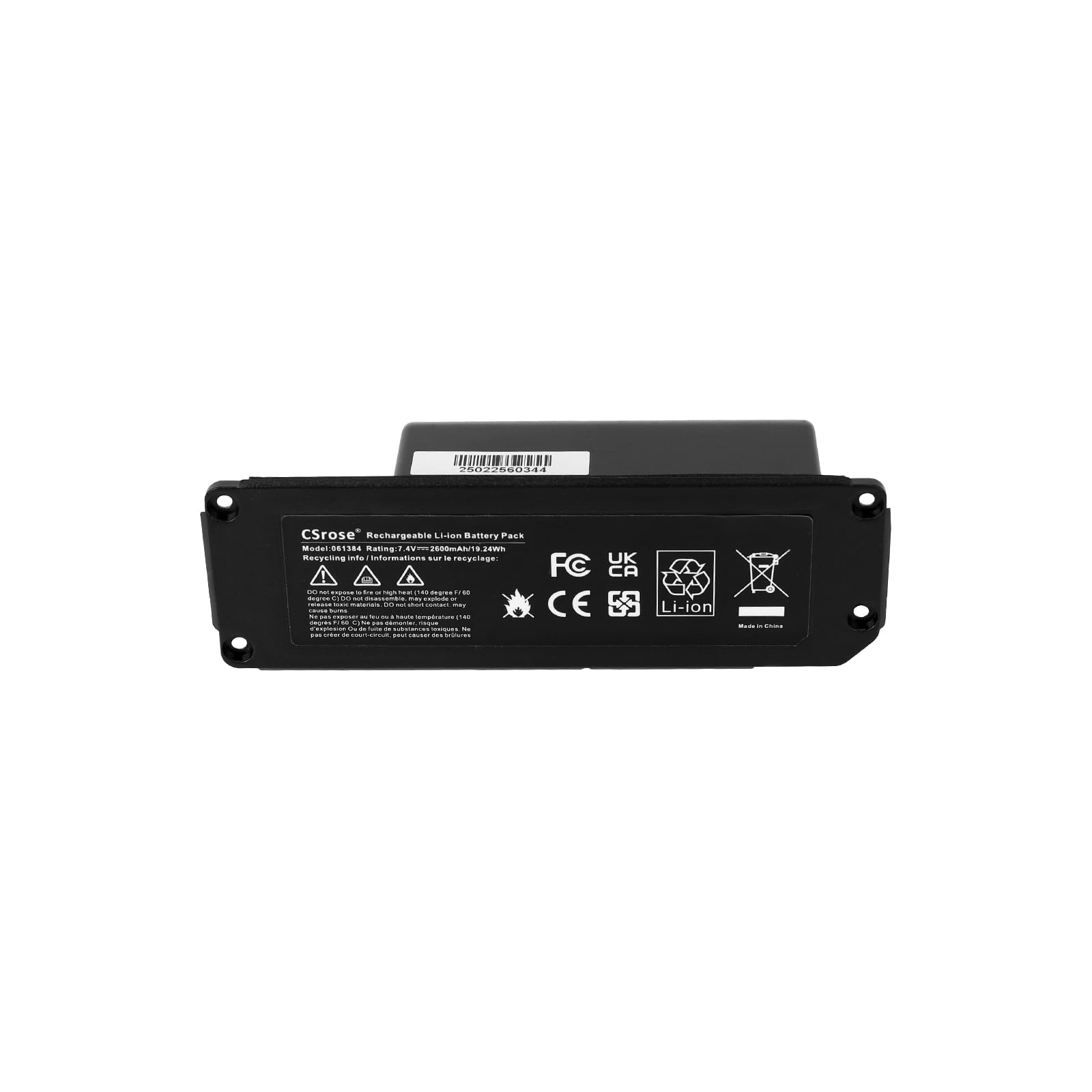 061384 Akku für Bose SoundLink Mini 1, I (funktioniert Nicht mit Mini 2, SoundLink I/II/III, 063404). Bluetooth-Lautsprecher-Wireless Speaker Akku 061385 061386 063287