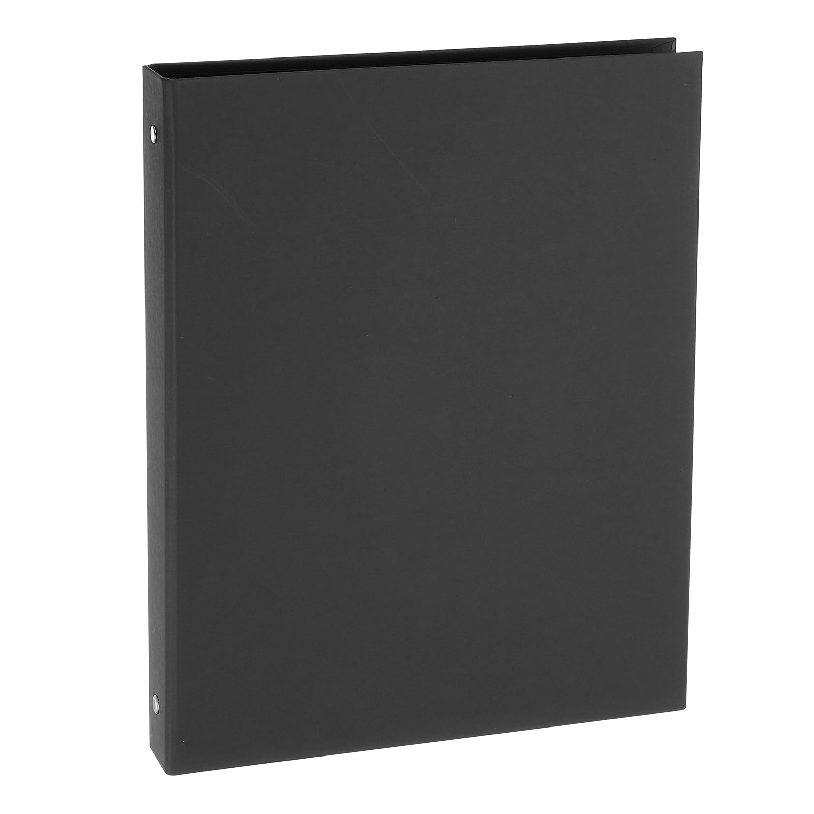 PATIKIL Copertina Raccoglitore A4, Carta Kraft, 4 Anelli Tondi, Nero