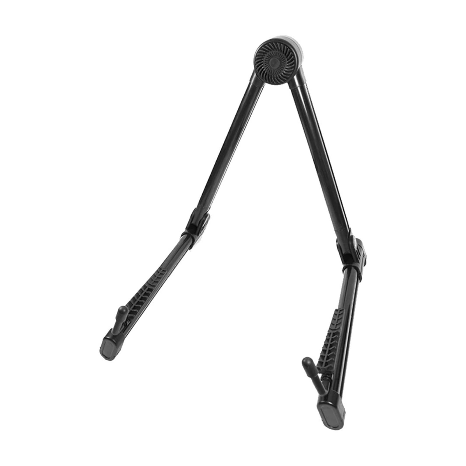 Gitarrenständer 1PC Gitarrenständer Universal Faltbarer A-Rahmen Gitarrenhalter for Ukulele Violine Mandoline Rack Elektrische Bassgitarre Bodenhalterung