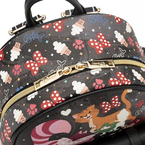 Image of Wondapop - Disney Cats 11 inch Vegan Leather Fashion Mini Backpack
