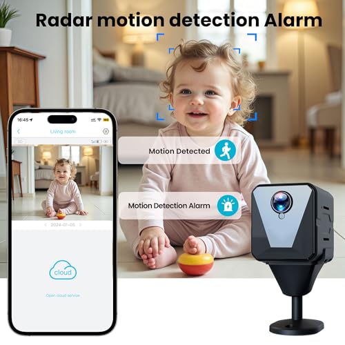 Image of Funstorm 2K No WiFi Cellular Security Camera with SIM Card, Wireless Outdoor Camera, Live View, Motion Detection Alerts, Night Vision, Mini Camera for Car, Truck, RV, Jobsite & Vacant House