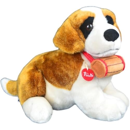 Peluche de San Bernardo Realista 25cm con Barril – Lindo Cachorro Suave y Abrazable, Muñeco para Niños, Regalo Ideal(A) Peluche de San Bernardo Realista 25cm con Barril – Lindo Cachorro Suave y Abrazable, Muñeco para Niños, Regalo Ideal(A)