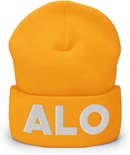 ALO Airport Hat (Embroidered Beanie) Flying to Waterloo Airport Gift