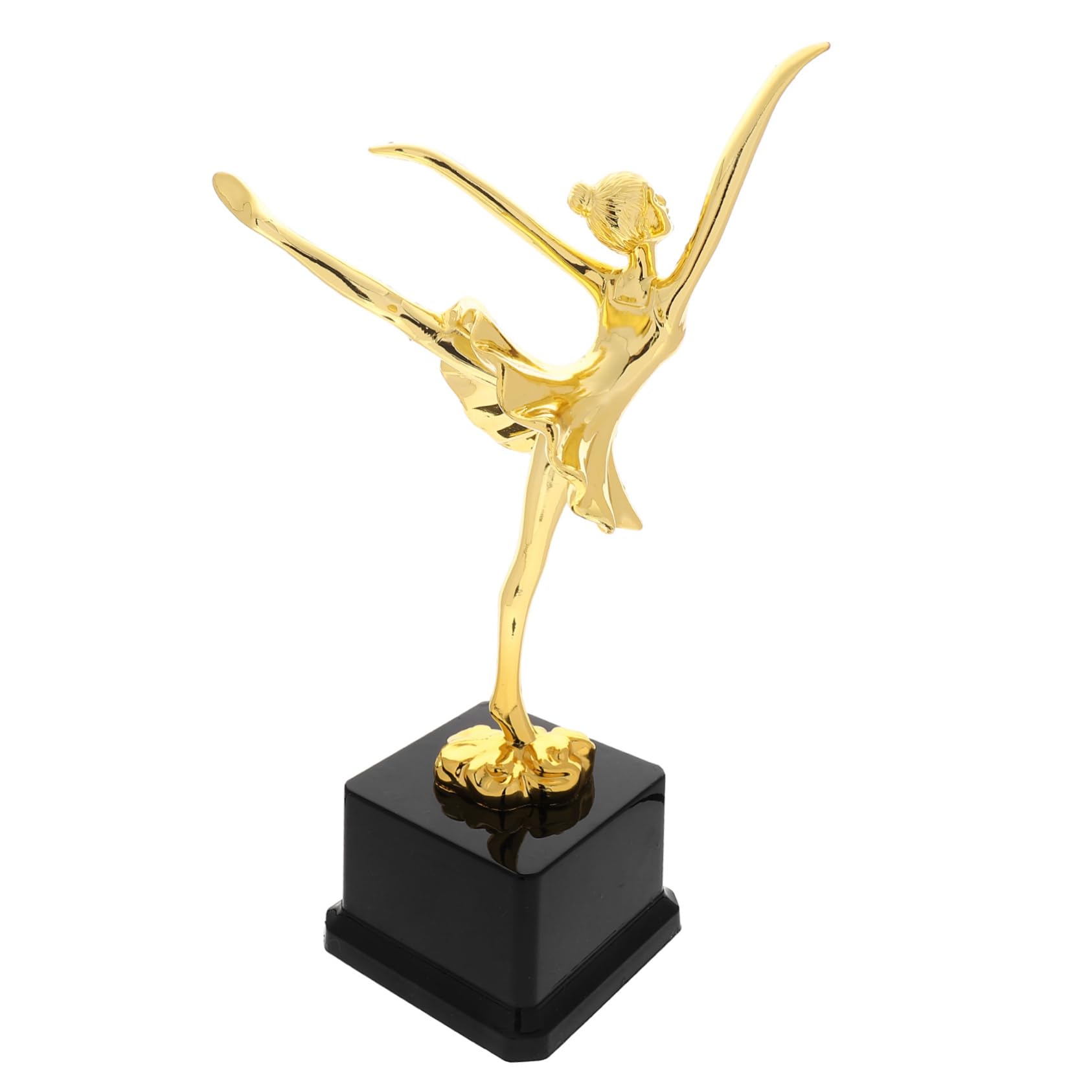 BESPORTBLE Trophäe des Tanzwettbewerbs glitzernder Rock Ballett-Pokal Tanzkostüme Ballett- Tanzwettbewerb Trophäe Ballett Trophäe kleine Tanztrophäe dekorative Balletttrophäe Plastik