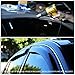 Compatible with Mercedes-Benz W164 M-Class AMG 4pcs Tape-On Window Visor Deflector Rain Guard