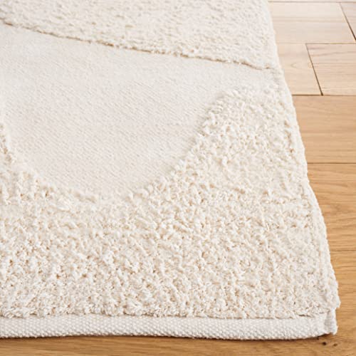 Tapete decorativo rectangular 3 x 5 pies Ivory SAFAVIEH miniatura 3