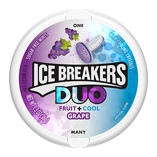 Image of Ice Breakers Duo Fruit + Cool Grape, 2 X 36 Gram