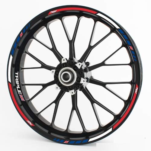 Adhesivos para Llantas RS - Triple - Juego Completo para 15 "16" 17 "18" 19"