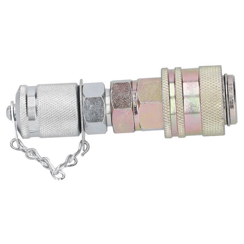 PT/PPT Quick Coupling Male to Female Connector Hydraulic Pressure Testing Adapter Supplies G1/8 Connector