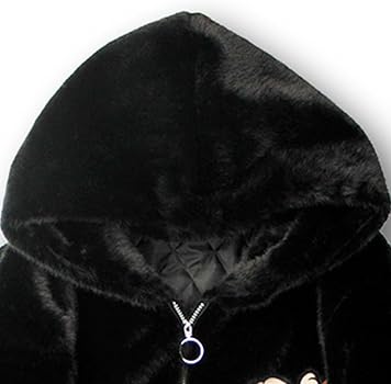 galfy ガルフィー ロングコート ブラック 予約商品】GALFY (ガルフィー) 大セレブファーコート BLACK / ロック