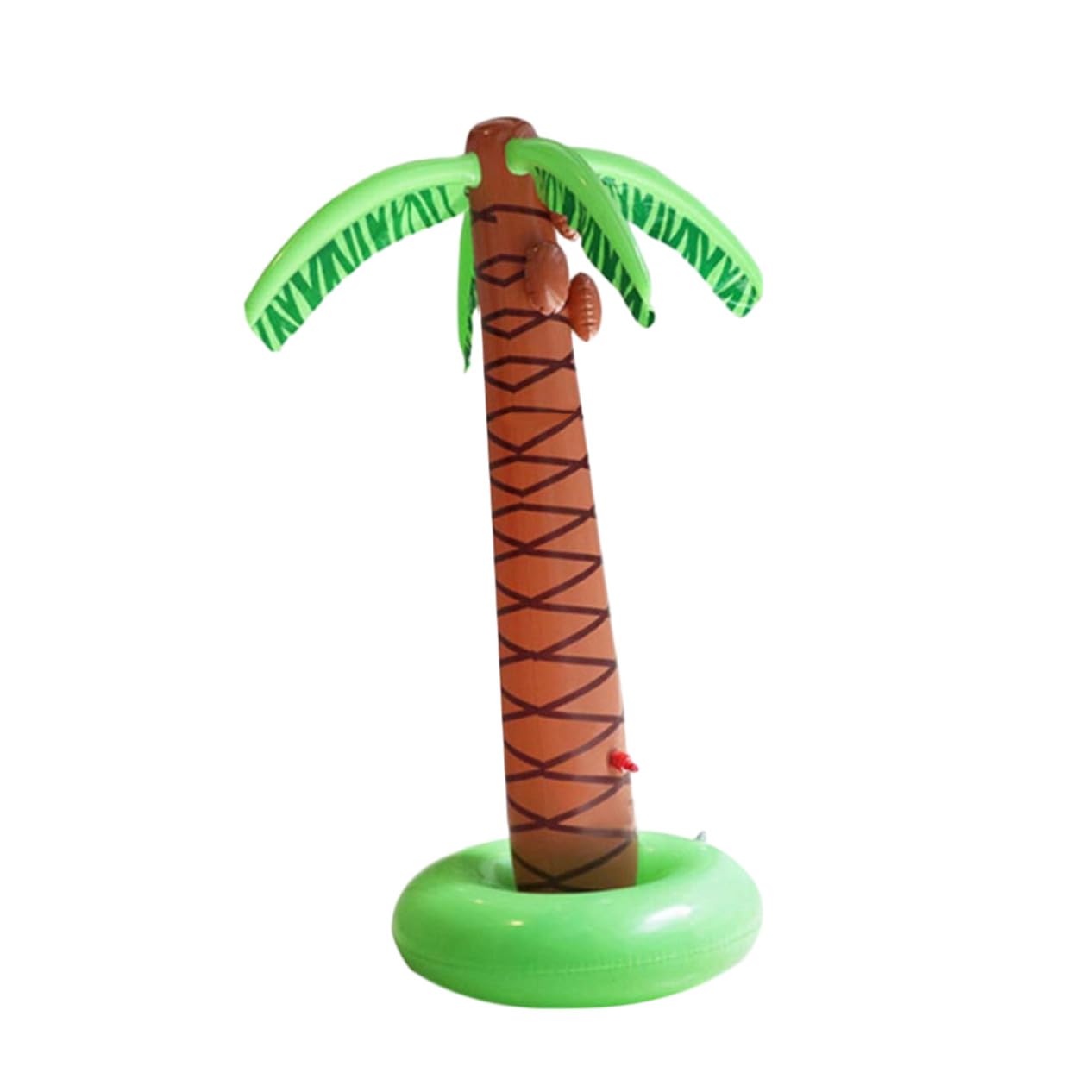 Jouet D'arrosage Gonflable en PVC de Cocotier, Portable et Léger, pour Jeux d'eau Extérieurs sur Pelouse pour Garçon et Filles Couleur Aléatoire