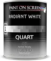 Tinta para tela de projeção - Q001 - Branco radiante