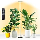chiphy 植物育成ライト植物成長ライトled 室内植物栽培 高さ調節可能 175cm 屋内園芸 水生植物栽培 大/小型植物用… (175cm（2300K-6500K、リモコン付き)