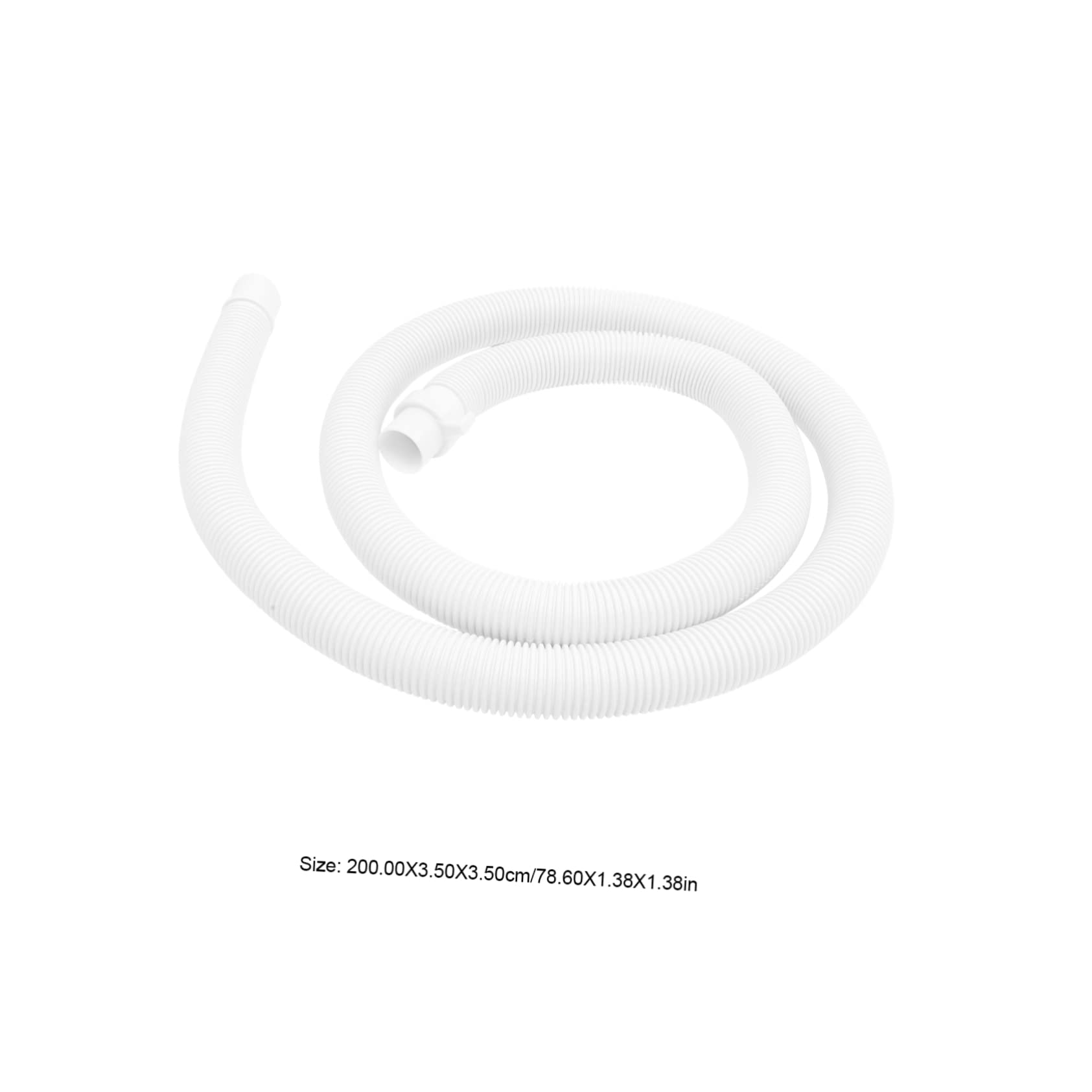 Tubo Carico Lavatrice Antiallagamento 2 Pezzi - PVC Rinforzato Con Valvola Sicurezza, Raccordo 90° 3/4''