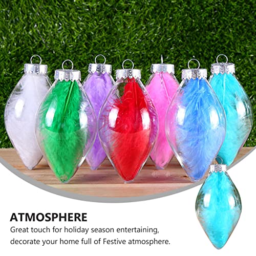 Décorations polyvalentes pour sapin de Noël SHINEOFI pendentifs maison - 8