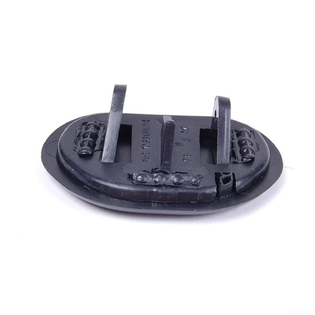 Couvercle de lavage de phare avant droit pour BMW Z4 E85 E86 2002-2008 en ABS noir