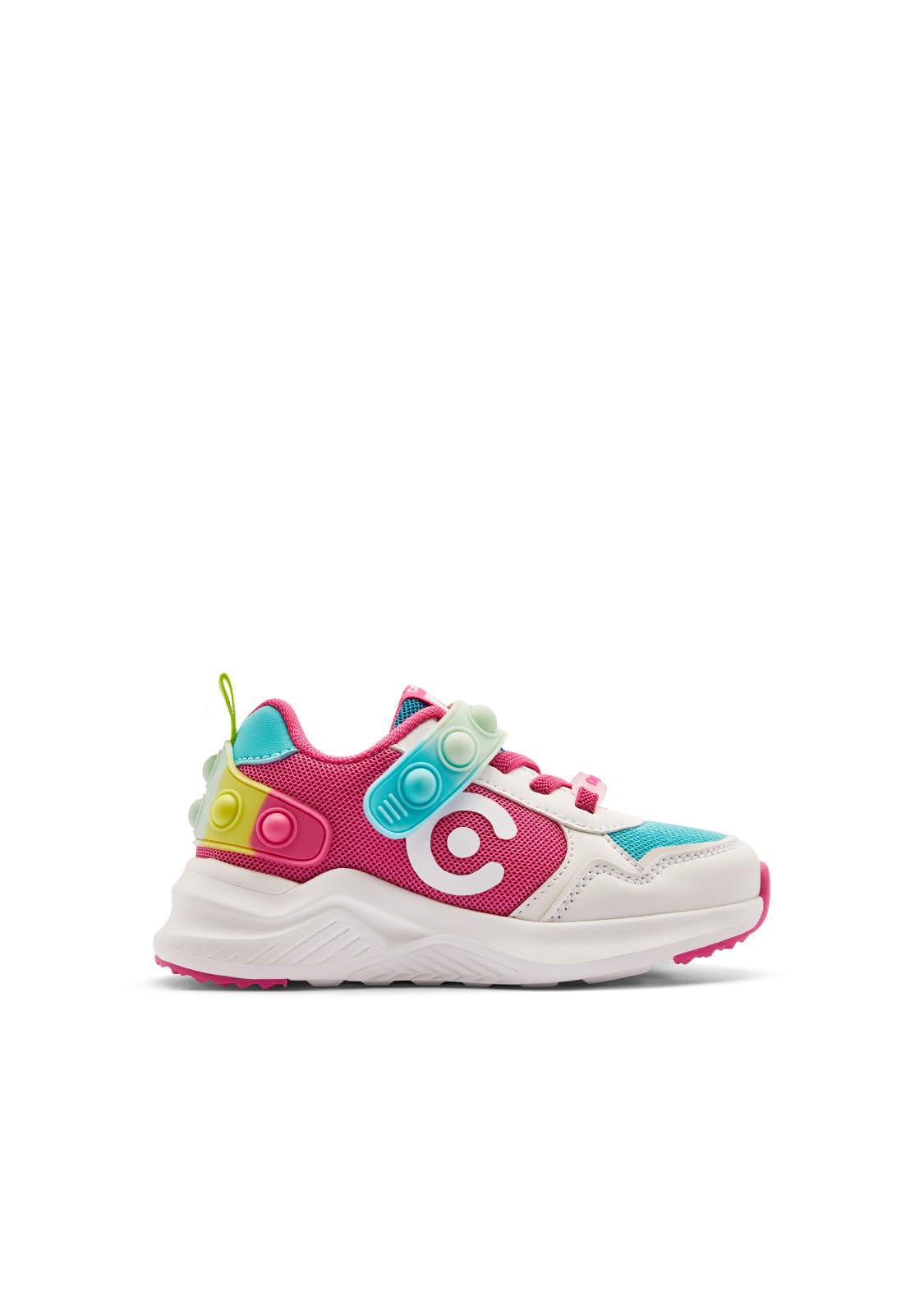 Conguitos - Zapatillas Deportivas Niña Autoadherente para Niña (Rosa/Talla 30)