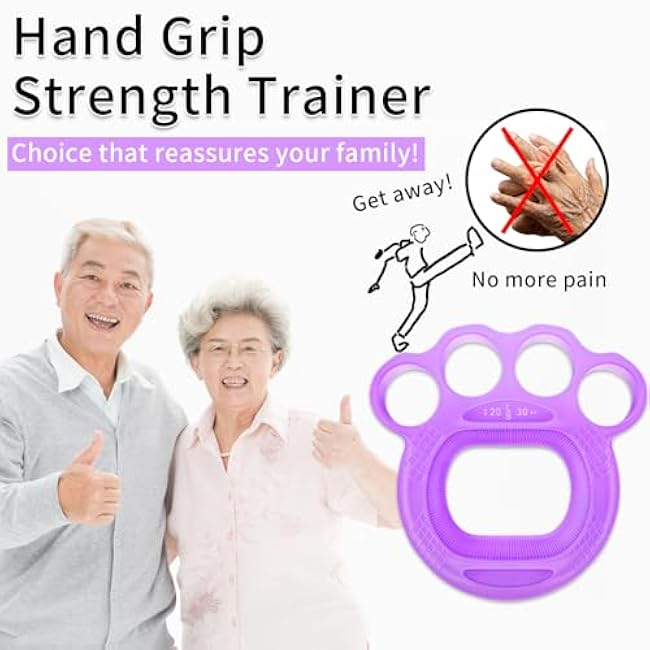 Hand Exercise Balls Finger Therapy Ball,Hand Grip Strength Trainer Hand Grip Strength Trainer£¨20lb-3lb£©