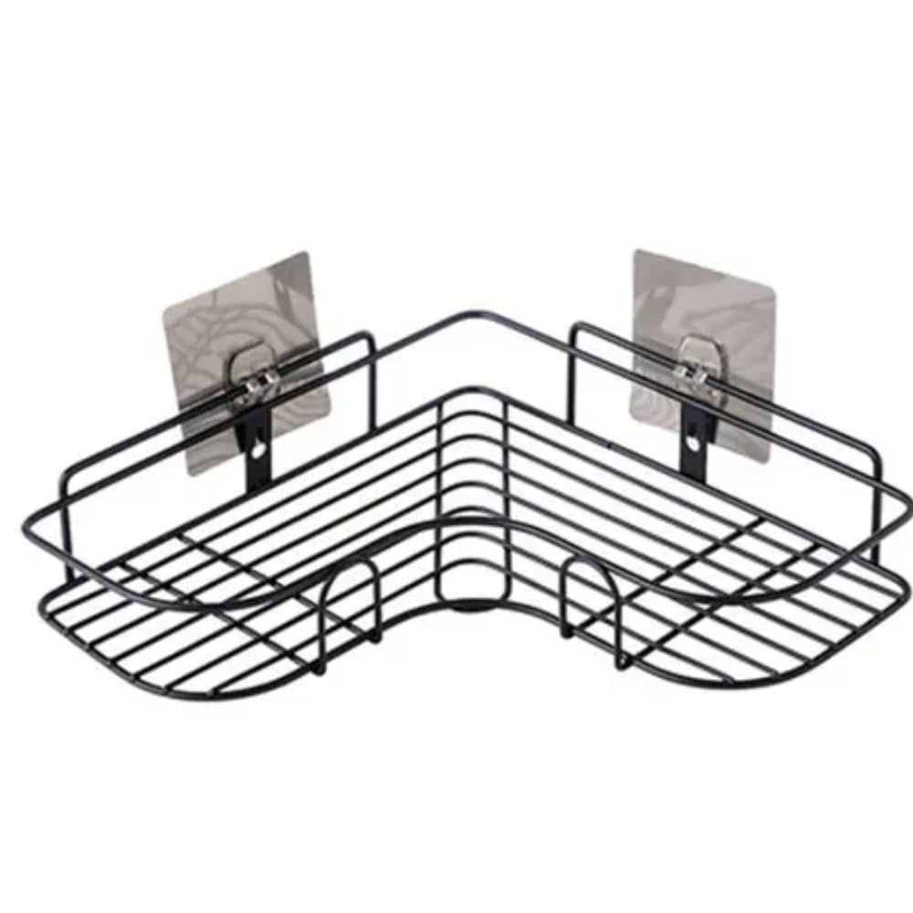 See full amazon price history chart for Bathroom Organiser Without Drill/Self Adhesive/Corner Storage Shelf for Kitchen with Magic Sticker/Holder for Bathroom Accessories/Wall Mounted/Metal, Pack of 1 Bathroom Organiser Without Drill/Self Adhesive/Corner Storage Shelf for Kitchen with Magic Sticker/Holder for Bathroom Accessories/Wall Mounted/Metal, Pack of 1 (B0DG8TWLGW) Amazon Price History, Amazon Price Tracker