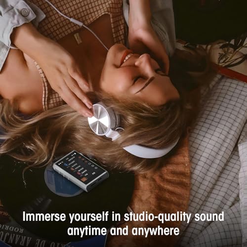 Image of SHANLING M1 Plus Protable Hi-Fi Music Player M1Plus High-Definition Lossless MP3 Player ES9069Q DAC Dual SGM8262 Amplifier PCM768 DSD512 Bluetooth 5.2 LDAC WiFi DLNA Airplay Silver