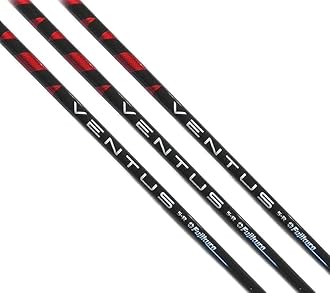 Ventus Black and Red Driver Shaft, Regular Flex (5R), Choose Adapter