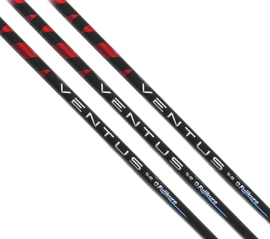 Ventus Black and Red Driver Shaft, Regular Flex (5R), Choose Adapter