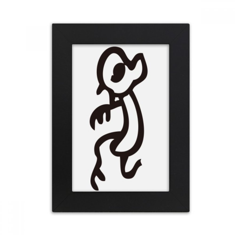 Cadre photo Singe du zodiaque pour décoration bureau et salon 5x7