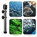 Orlushy Submersible Aquarium Heater,300W Adjustable Fish Tahk Heater with 2 Suction Cups Free Thermometer Suitable for Marine Saltwater and Freshwater