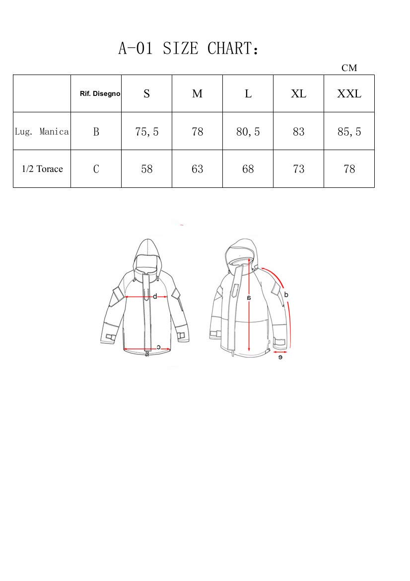 ALGI Parka Militare Vegetato Nylon con Interna Staccabile in Pile