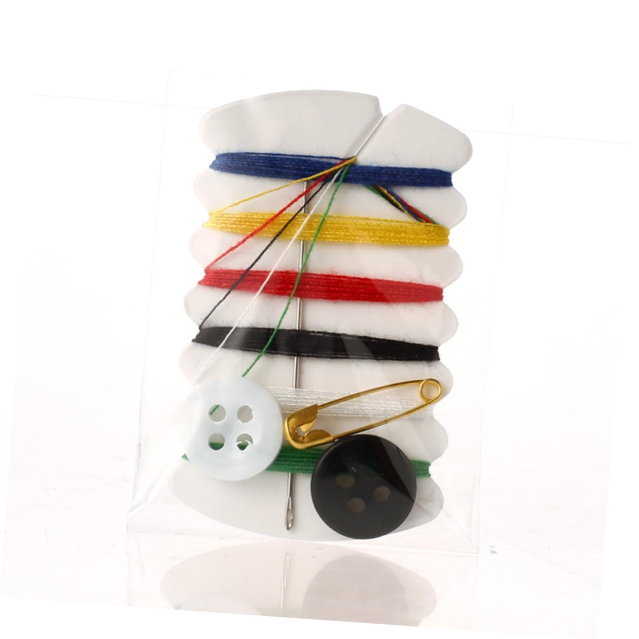 HOMSFOU 600 Juegos Kit Costura Profesional Compacto y Portátil Herramientas Resistentes para Manualidades Ropa y Reparaciones Diarias Maletín Ligero para Hogar y Viaje