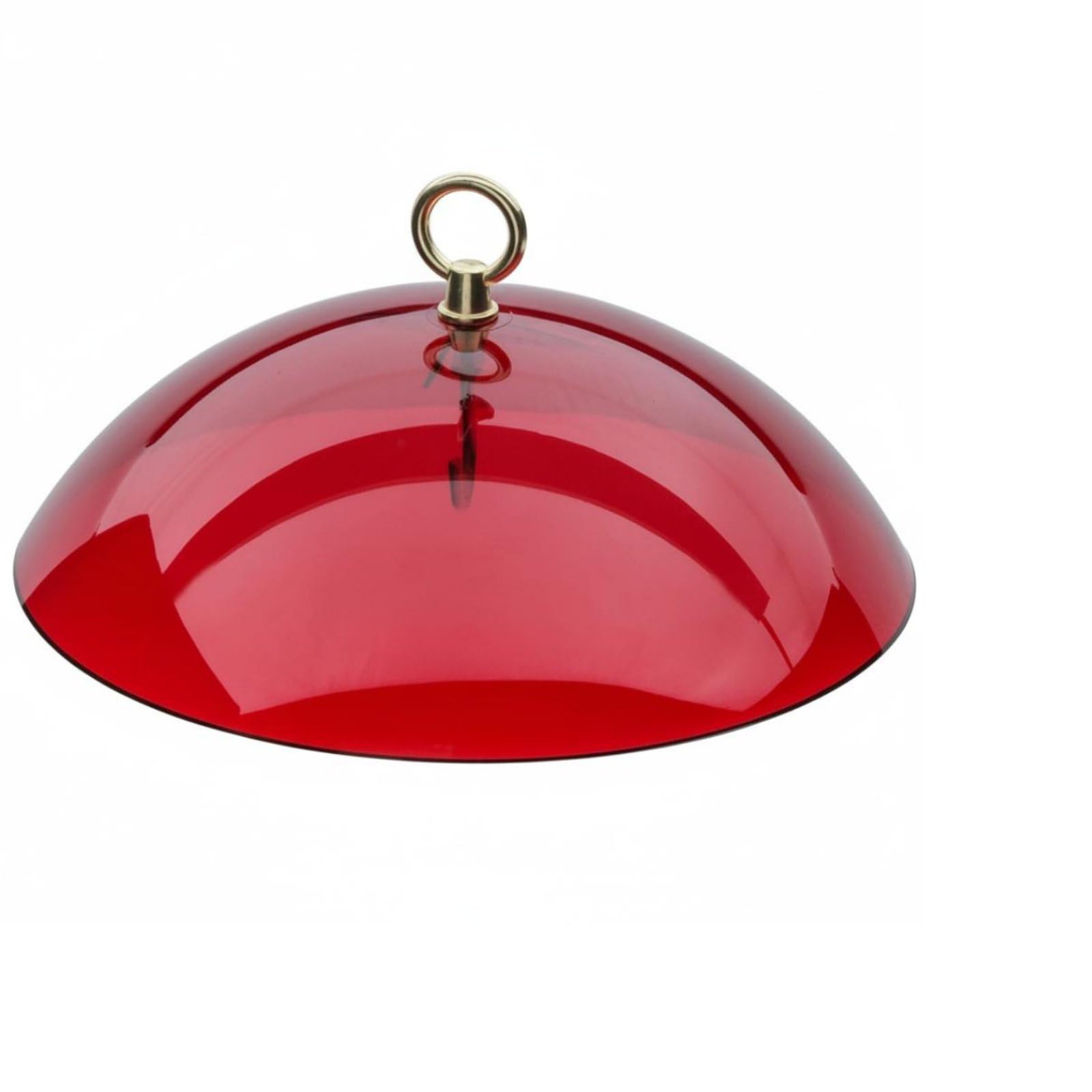 Hanging Birds Feeder Dome Weatherproof Birds Feeder rain Cover Multipurpose Hanging Canopy Cover for Garden, Yard, Patio, Orange — view 6